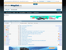 Tablet Screenshot of diendanmaychu.vn